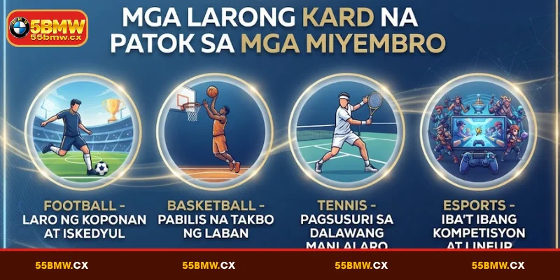Mga Larong Kard na Dapat Kilalanin sa 55BMW